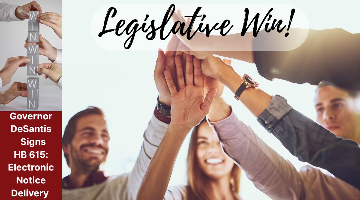 Big Legislative Win for Florida Landlords & Tenants: HB 615 Just Became Law!